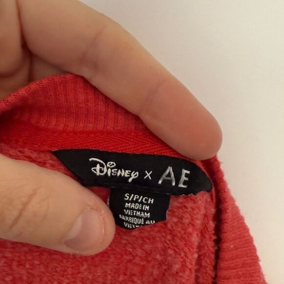 Disney X American Eagle Fleece Crew Neck Sweatshirt - Picture 4 of 4